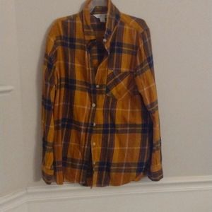 Plaid Collared Shirt